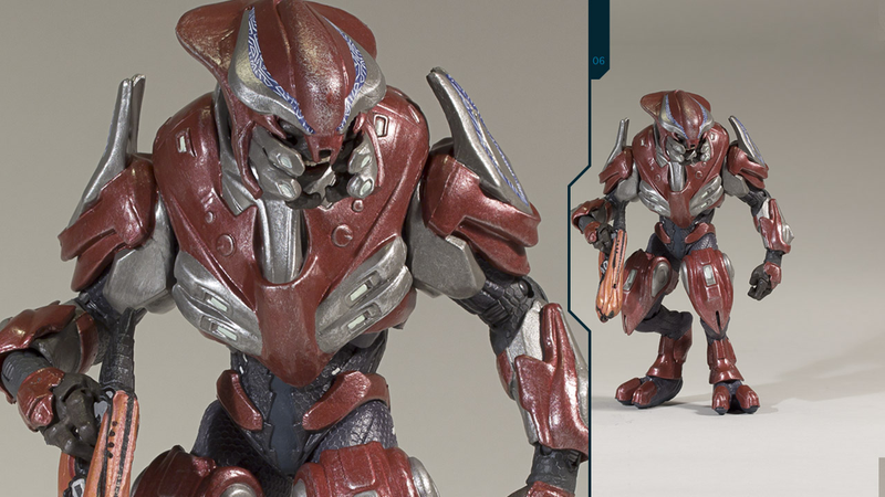Illustration for article titled New Halo: Reach Figures Capture Tiny Little Flags